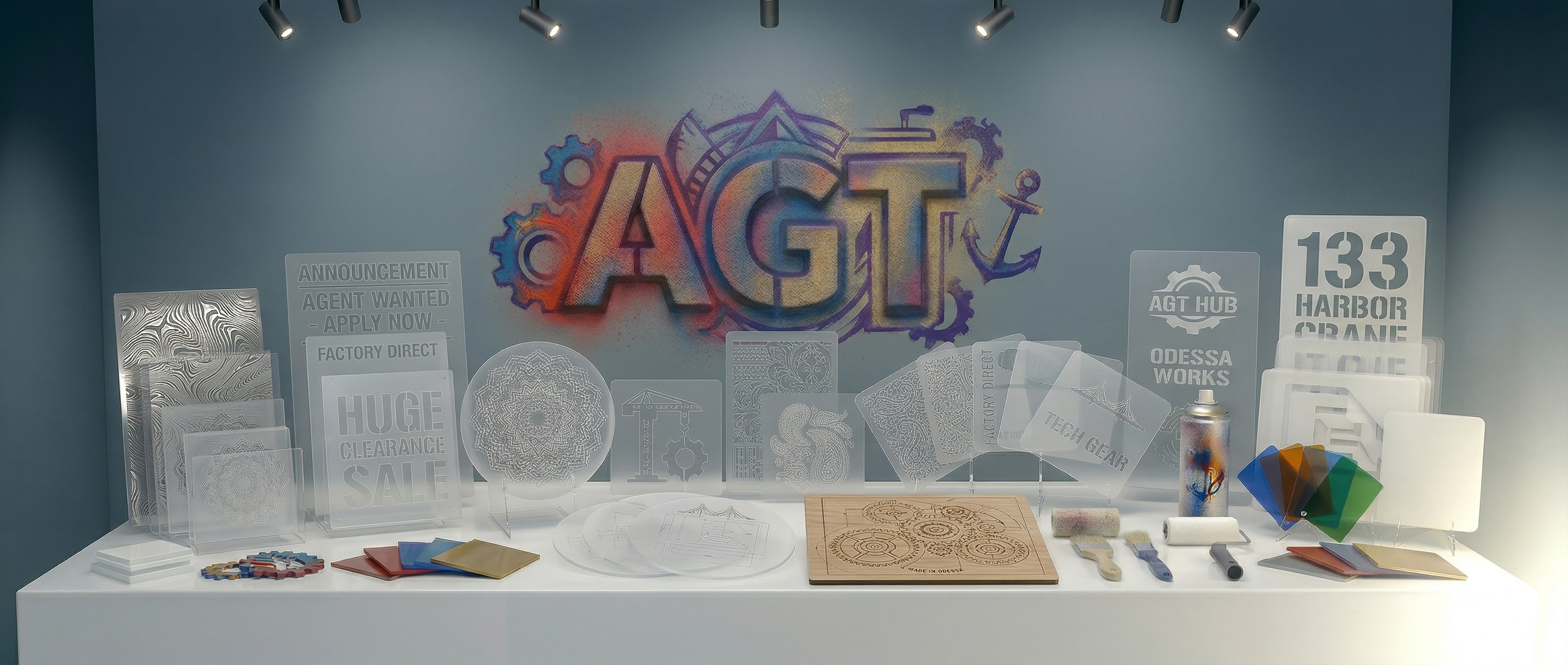 Виготовлення трафаретів AGT Studio